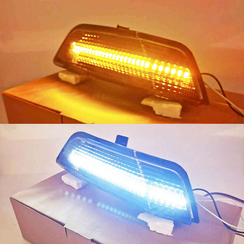 LED Front Bumper Turn Signal Lights Fit For Ford Mustang 2015-2017
