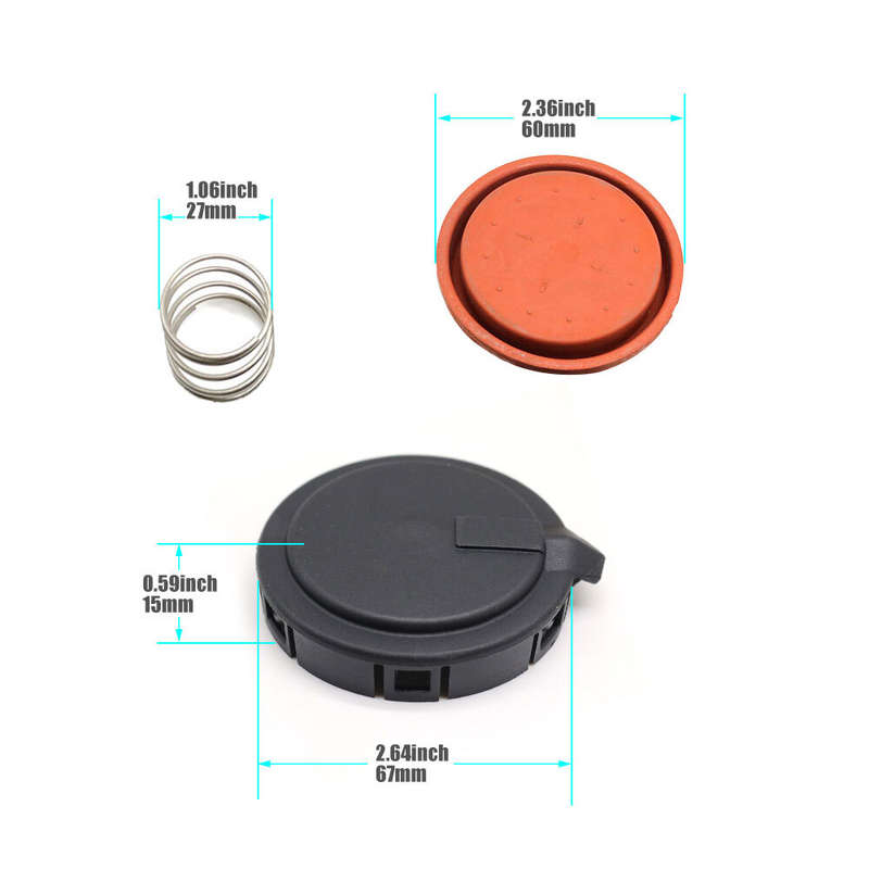 2x PCV Valve Repair Kit For BMW 545i 550i 650i 750i 745i 745Li X5 11127547058