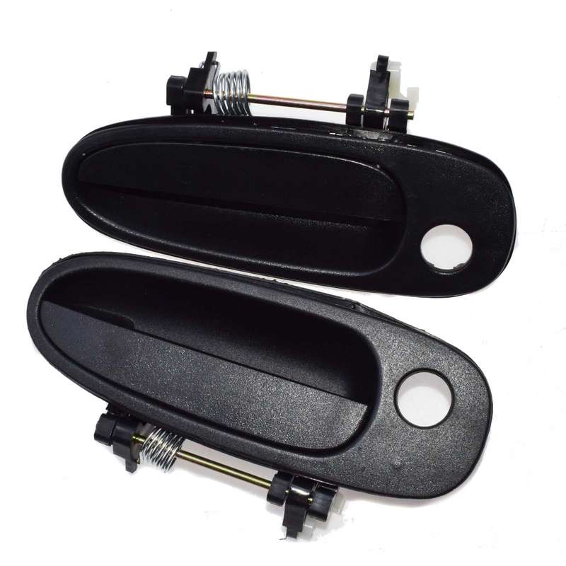 Pair For Corolla Geo Prizm 93-97 Front Outside Exterior Door Handles Left Right