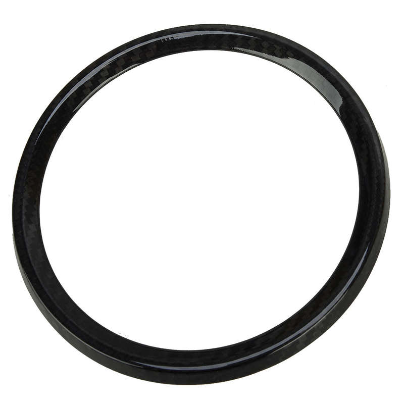 Carbon Fiber Center Dash Meter Ring Trim Cover Fit for Porsche 911 992 2019-2022