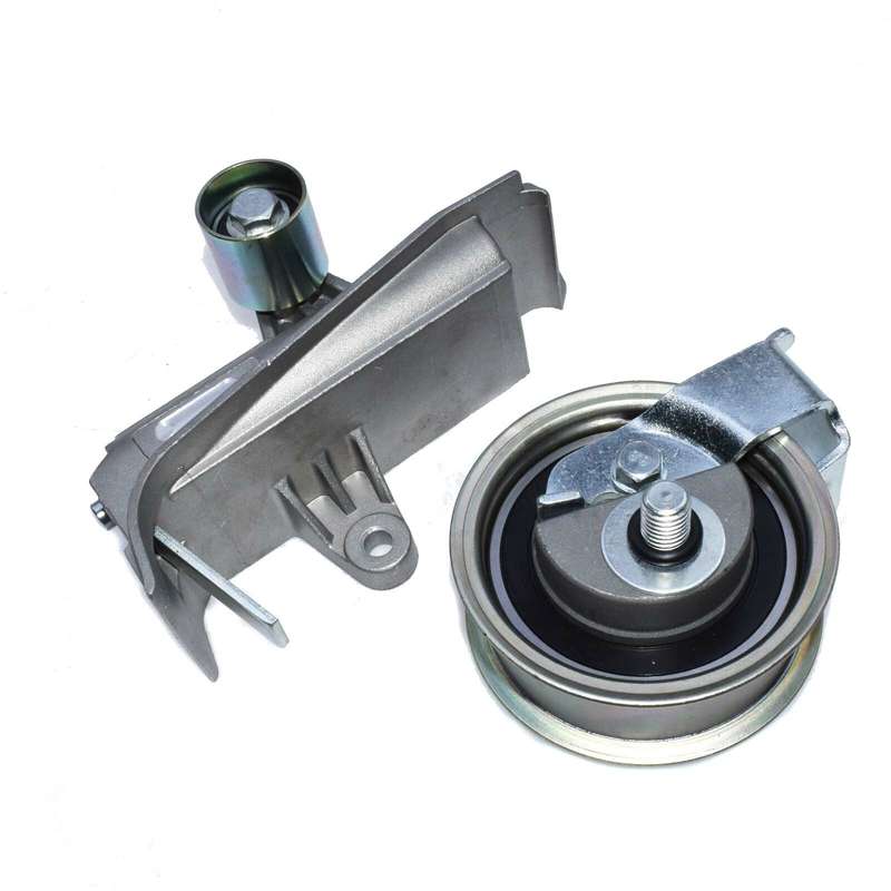 Tensioner+Roller Kit For VW Jetta Golf Beetle Passat AUDI A4 TT 1.8T 06B109477A