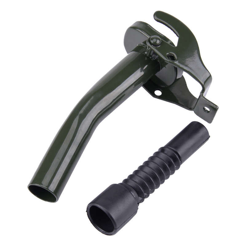Metal Jerry Can Gas Flex Nozzle Spout w/ gasket for 20L jerry cans