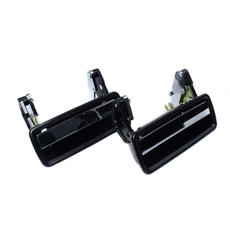 2PCS Front Rear Right Left Outside Door Handle For Volvo 240 242 244 245 260 New