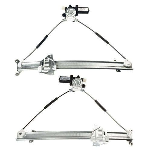 2X MR135166 For Mitsubishi Montero 3.0 Front LH+RH Power Window Lift Regulator