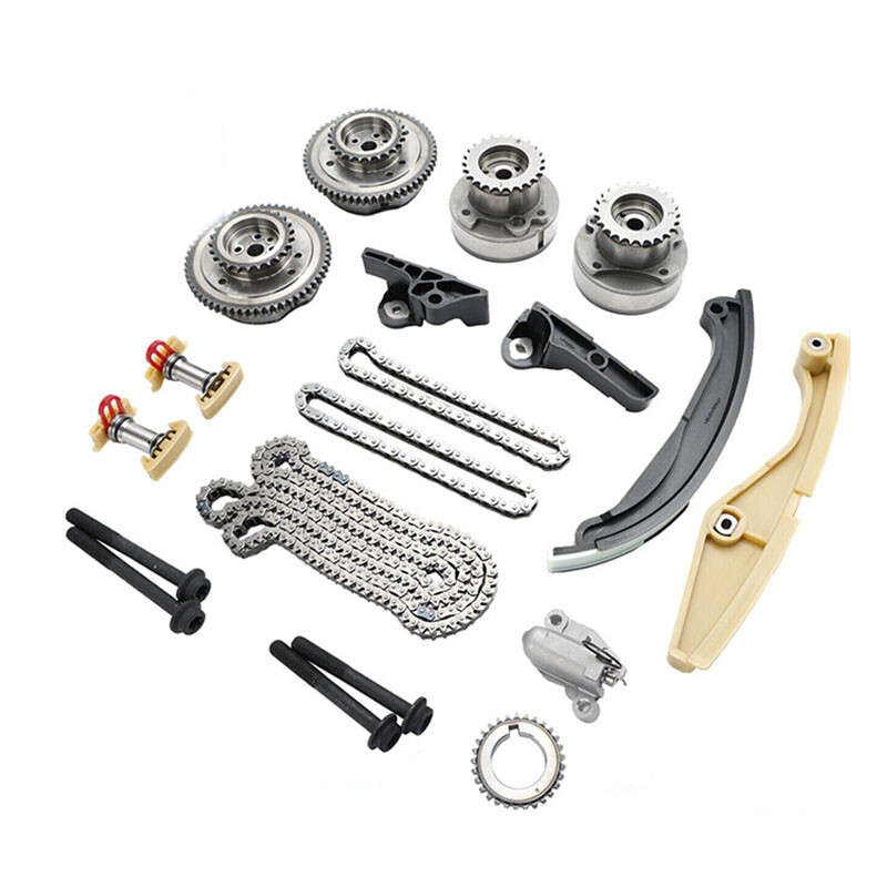 Timing Chain Kit VVT Gears AT4Z6C526B FIt For Ford F-150 Lincoln Taurus 3.5L