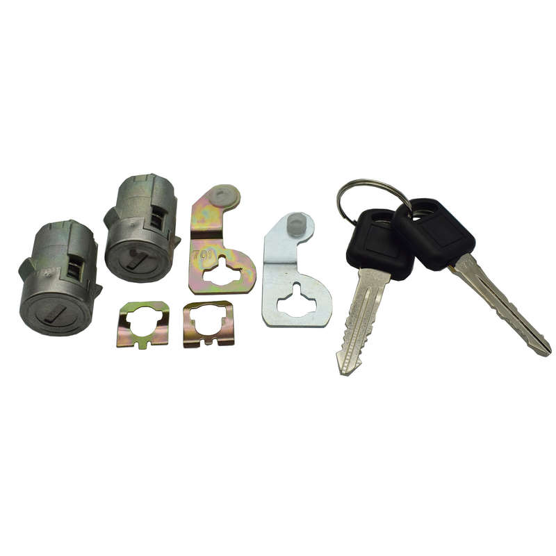 Set Of 1 Door Lock Cylinder W/ Keys 15298924 For Chevy GMC Silverado Sierra New