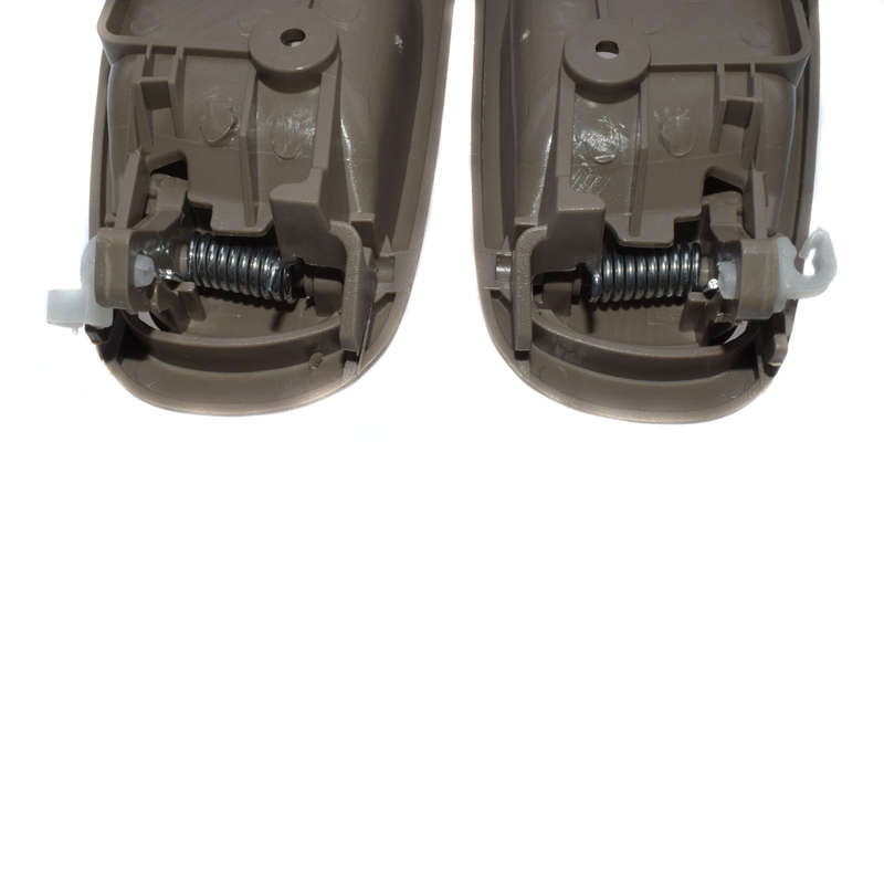 Pair Inside Door Handles Left&Right Beige Power Lock Hole 69206-02060 For Toyota