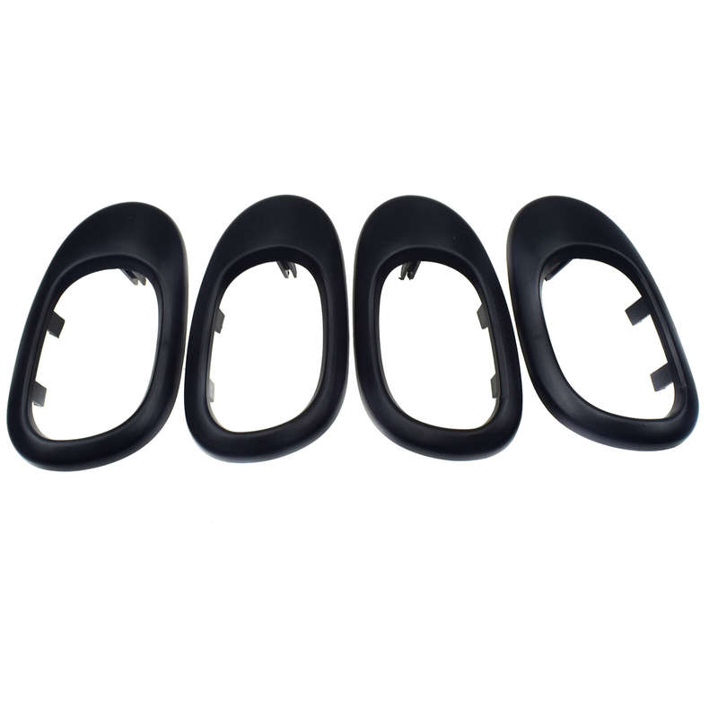 4X Inner Door Handle Trim Bezel 9119F2 9119F4 For Peugeot 206 207 Citroen C2 New