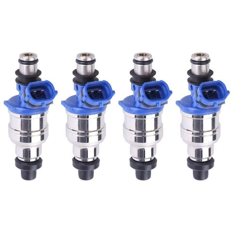 4pcs Fuel injector Nozzle 195500-1970 For 1990- 1993 MAZDA MIATA 1.6L