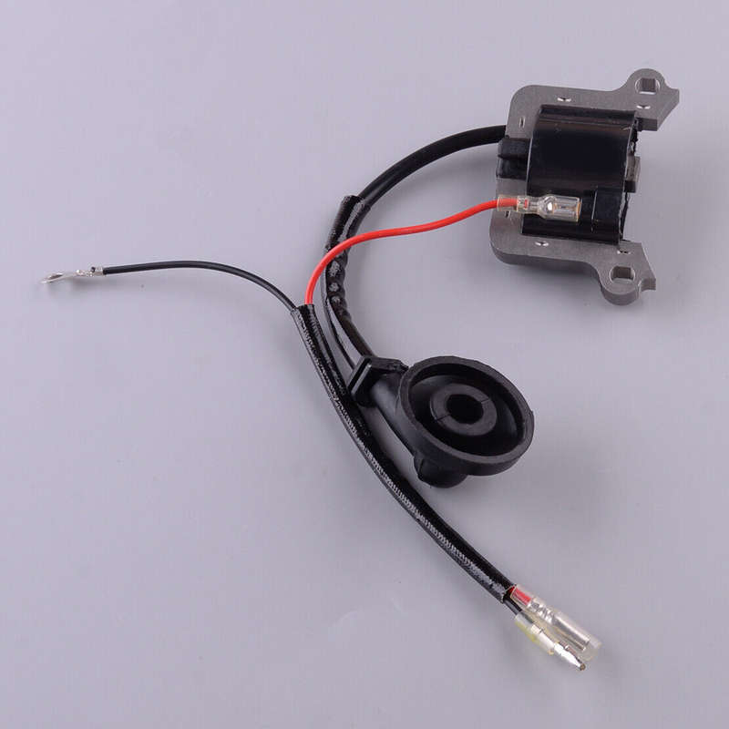 Ignition Coil Fit for Chainsaw Strimmer Brush Mower 2-Stroke 43cc 49cc 52cc