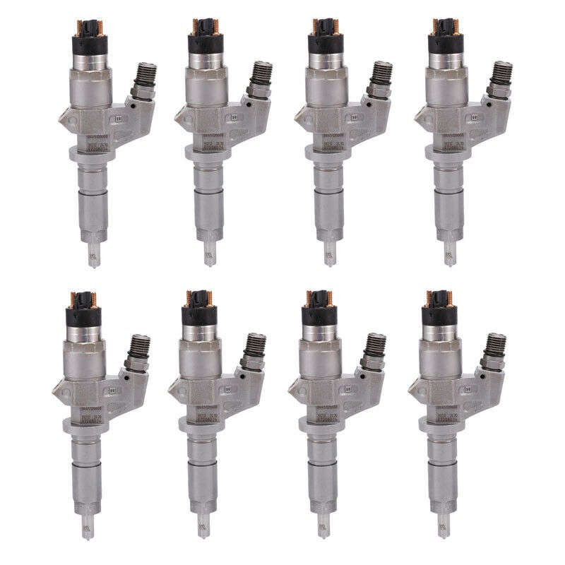 8Pcs 0445120008 Fuel Injectors Fits For Duramax LB7 6.6L V8 2001-2004