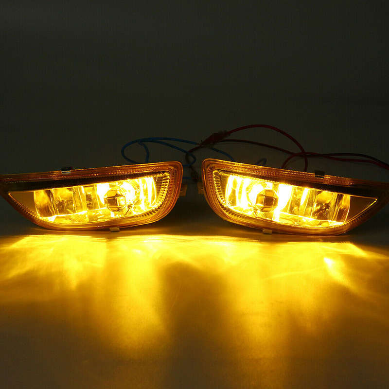 Left Driving Fog Light Lamp w/ Bulb Front Bumper Fit for Toyota Corolla 01-2002