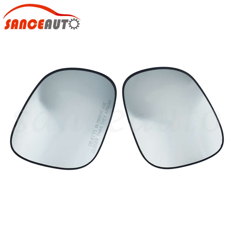 Pair Mirror Glass W/ Backing Non-heated 2pcs for KIA SOUL 2014-2019 87611-B2500