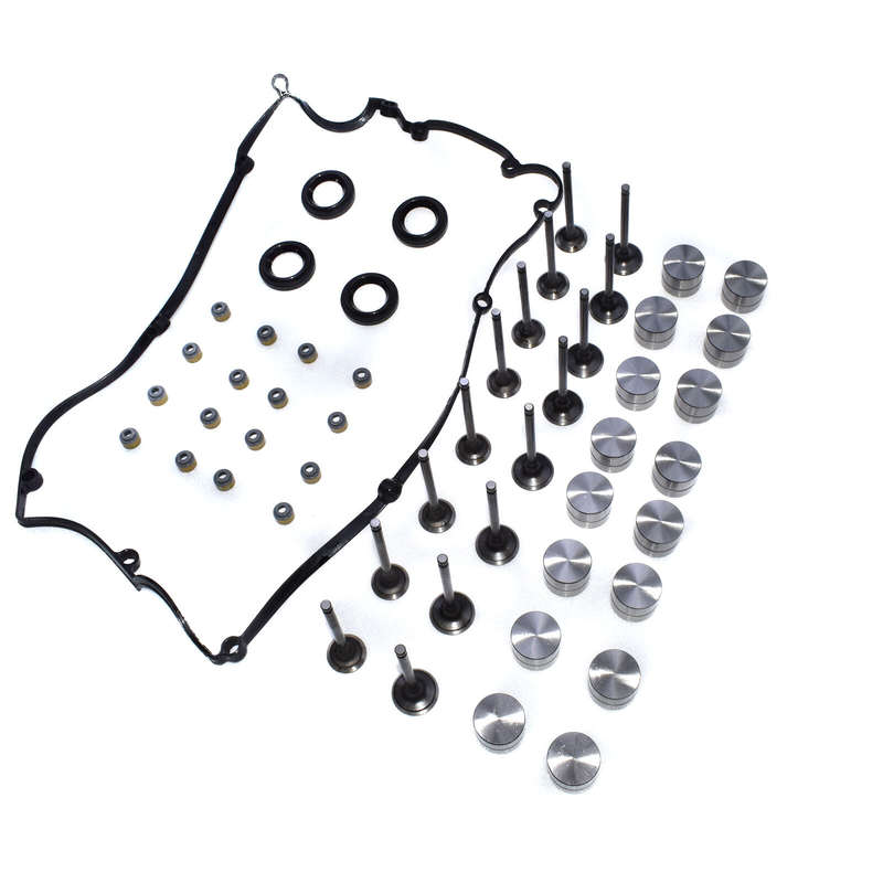 Intake Exhaust Valve Lifters Stem Seal Valve Cover Set Fit Hyundai Kia 1.6L G4ED
