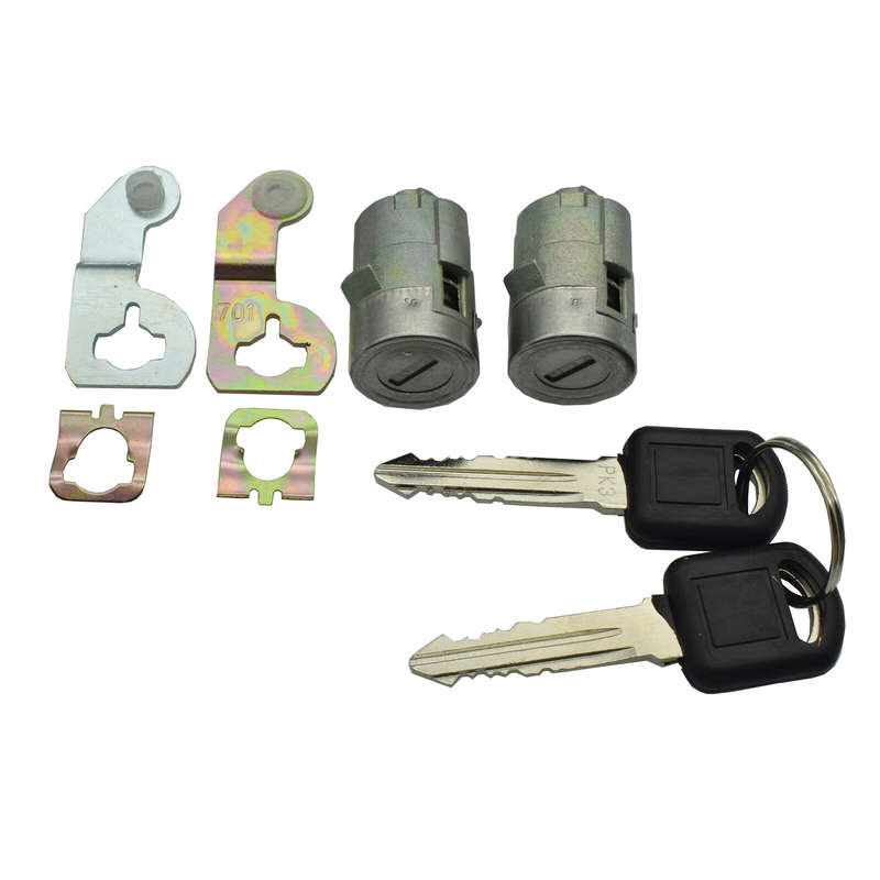 Set Of 1 Door Lock Cylinder W/ Keys 15298924 For Chevy GMC Silverado Sierra New