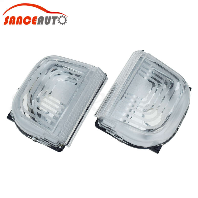 Pair Rearview Mirror Light Turn Signal Lamp For Mercedes Sprinter 907/910 18-23
