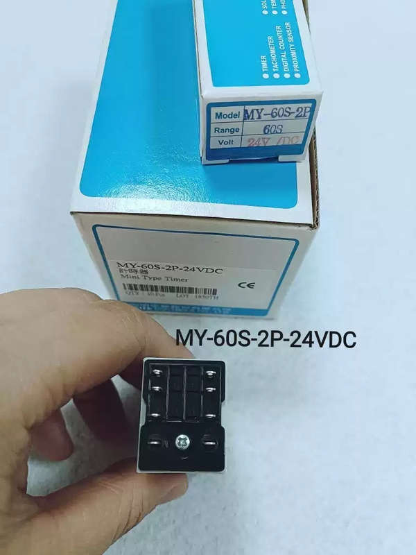 1pcs For FOTEK MY-60S-2P-24V 60S 24VDC Small Time Relay