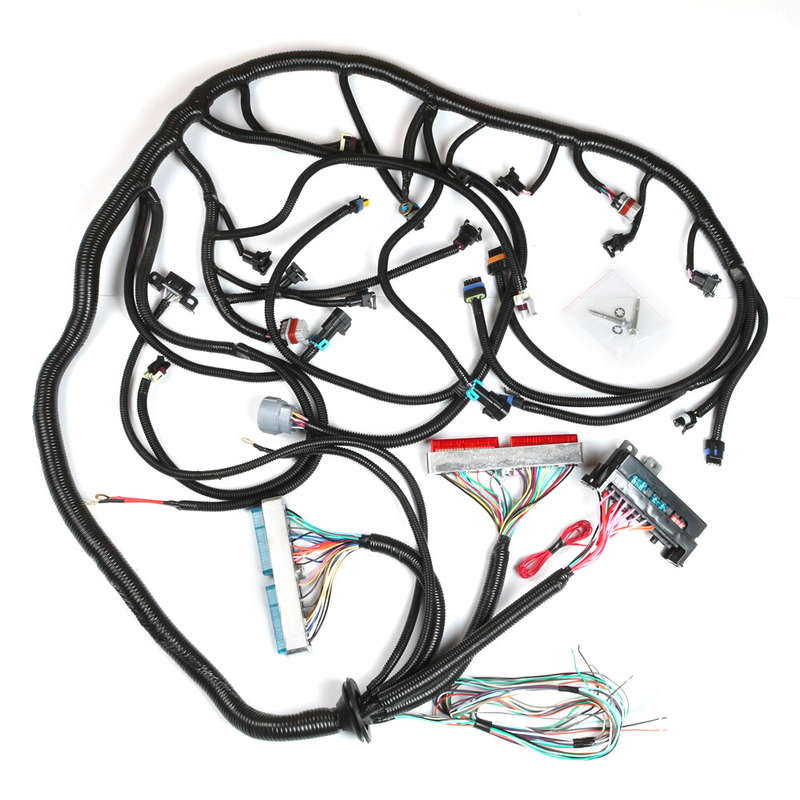 For 1997-04 LS1 LS Swap Standalone Wiring Harness Drive By Wire DBW 4L60E Trans