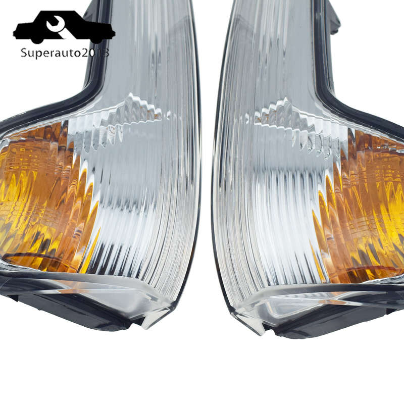Pair Left & Right Mirror Turn Signal Indicator Lights For Iveco Daily 2015-2020