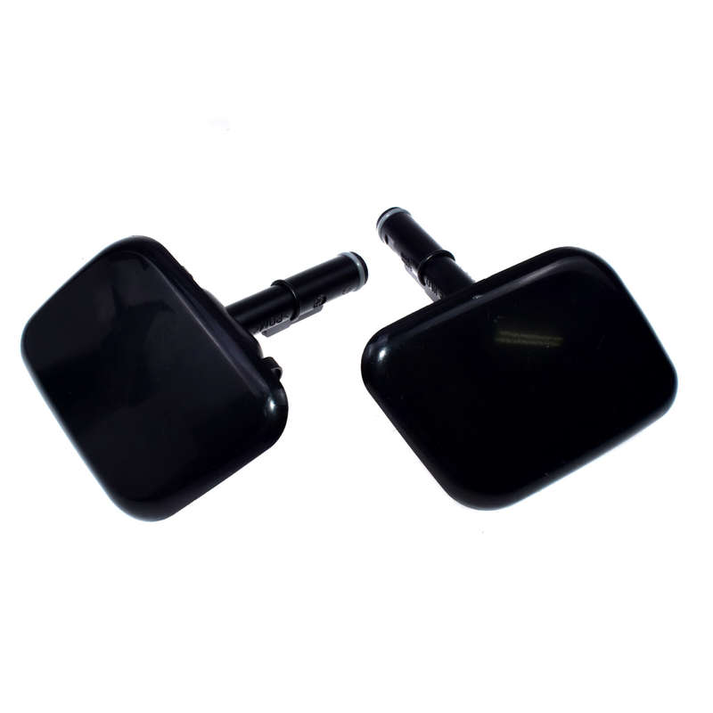 New Pair Headlights Washer Nozzle Cover Left Right for 07- 12 HYUNDAI VERACRUZ