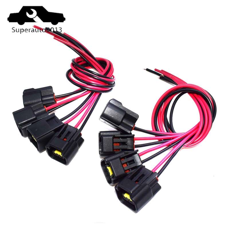 1P1258 New 8PCS Crankshaft Position Sensor Connector / Ignition Coil For Ford