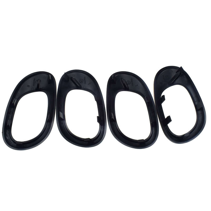4X Inner Door Handle Trim Bezel 9119F2 9119F4 For Peugeot 206 207 Citroen C2 New