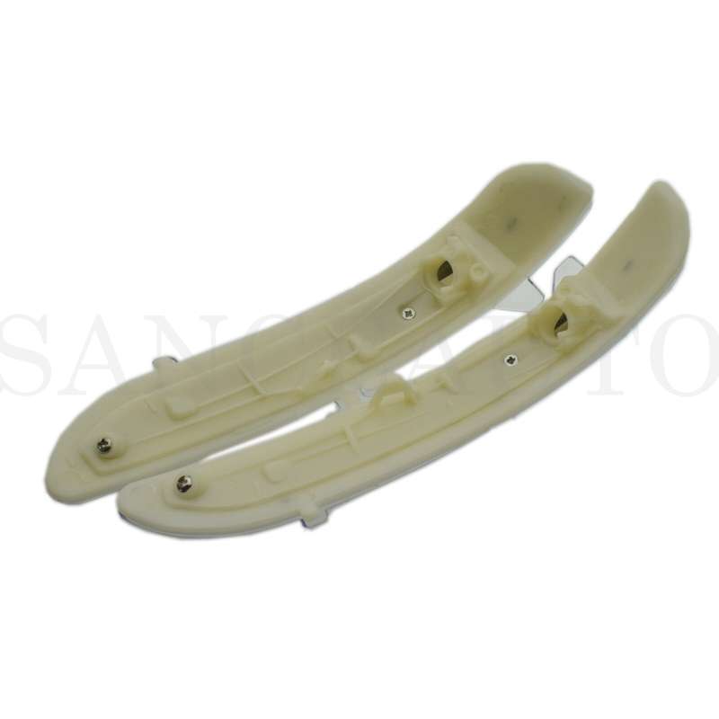 2PCS Clear Rear View Mirror Lamp Turn Signal Light Lens For Peugeot 208 12-17