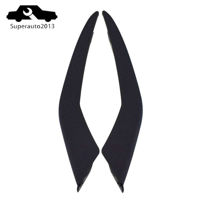 Left Right Front Bumper Fog Light Cover For 2020-22 Toyota Corolla LE XLE Sedan