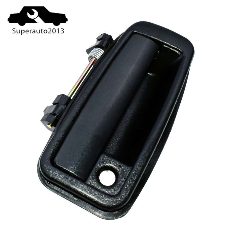 Outside Door Handle Front Right Black For Toyota Corolla 1988-92 69210-12110 New