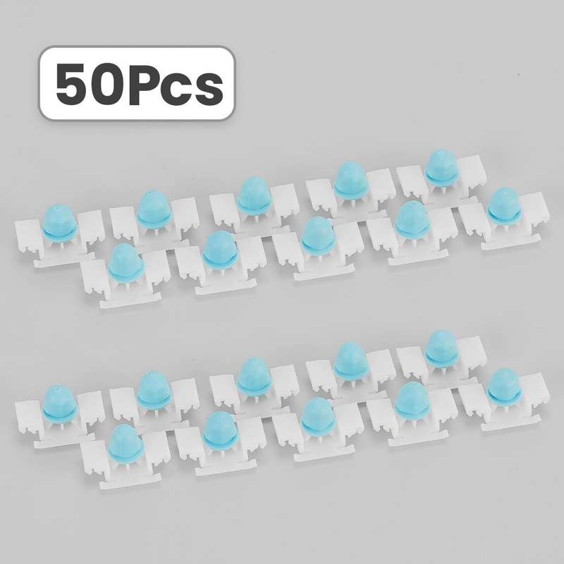 50Pcs Exterior Door Panel Side Molding Trim Clip Fit for BMW E36 M3 51132251394