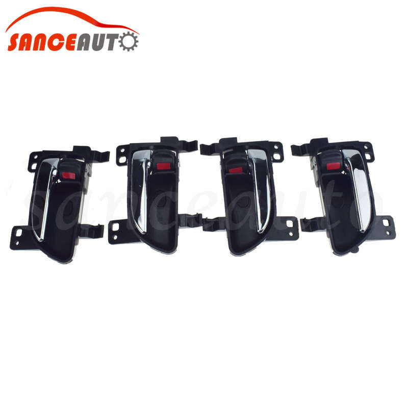 4PCS Left Right Inside Door Handle For Subaru Legacy Forester Impreza Toyota 86