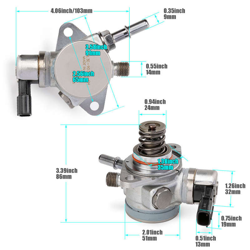 High Pressure Direct Injecton Fuel Pump BL3E-9D376-CH For Ford 11-16 F-150 3.5L
