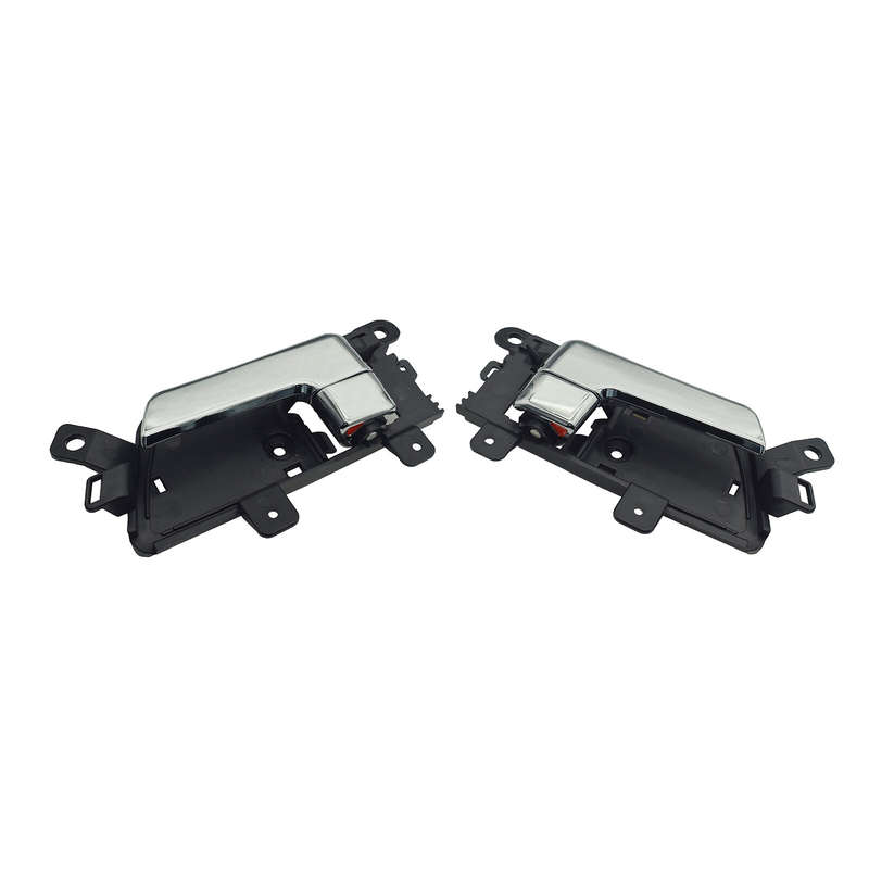 2PCS Left & Right Side Interior Door Handle Chrome For 2009-2011 Kia Borrego New