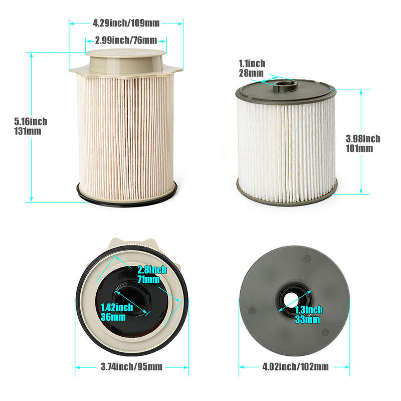 12Set Fuel Filter 68436631AA For 2019-2022 Dodge Ram 6.7L 2500 3500 4500