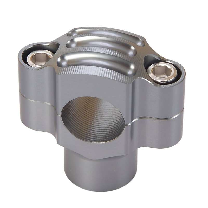 Motorcycle HandleBar Aluminum 7/8" 22mm Handle Fat Bar Mount Clamps Riser TOP