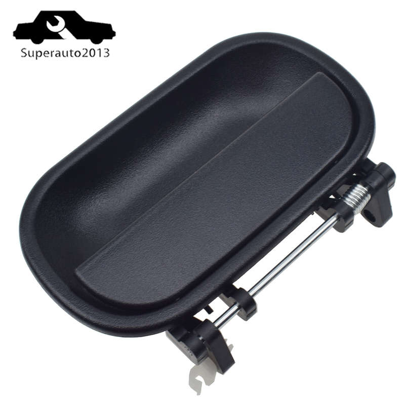 New Exterior Left Side Door Handle Black For 1995-2007 Isuzu NPR NPR-HD NQR NRR
