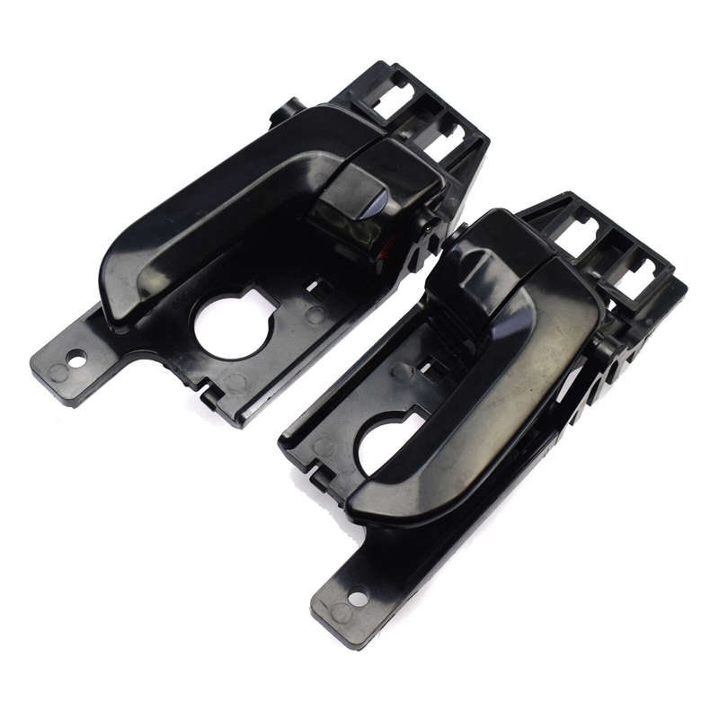 Pair Left & Right Side Interior Door Handle Black For Kia Sportage 2005-10 New