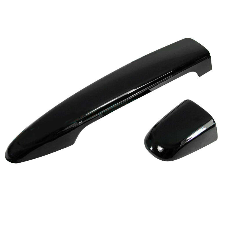 Side Door Handle Cover Trim Decor Fit for Lexus GX470 SUV 2003-2009 Glossy Black