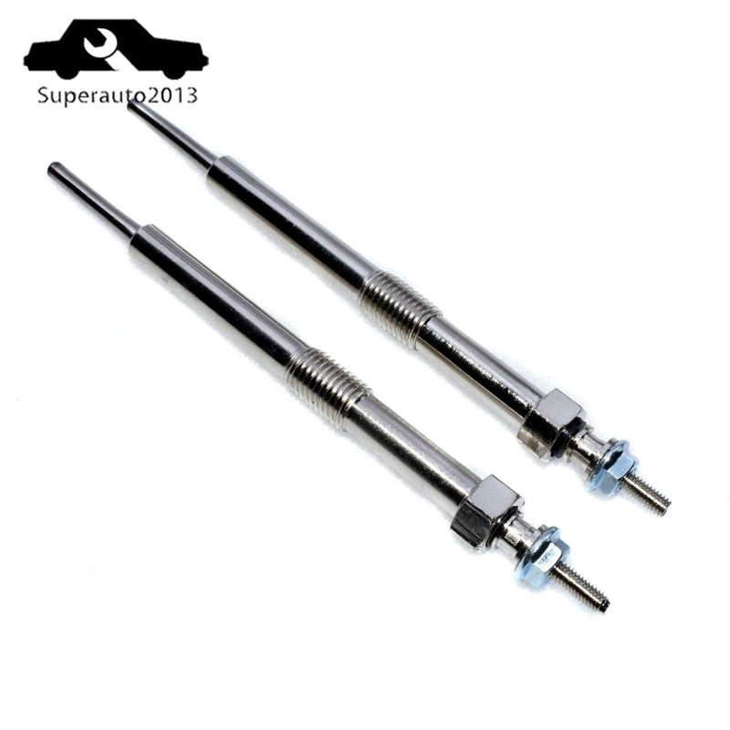 97364968 For Chevy GMC Powerstroke New Premium Dual Coil Diesel Glow Plug 2PCS