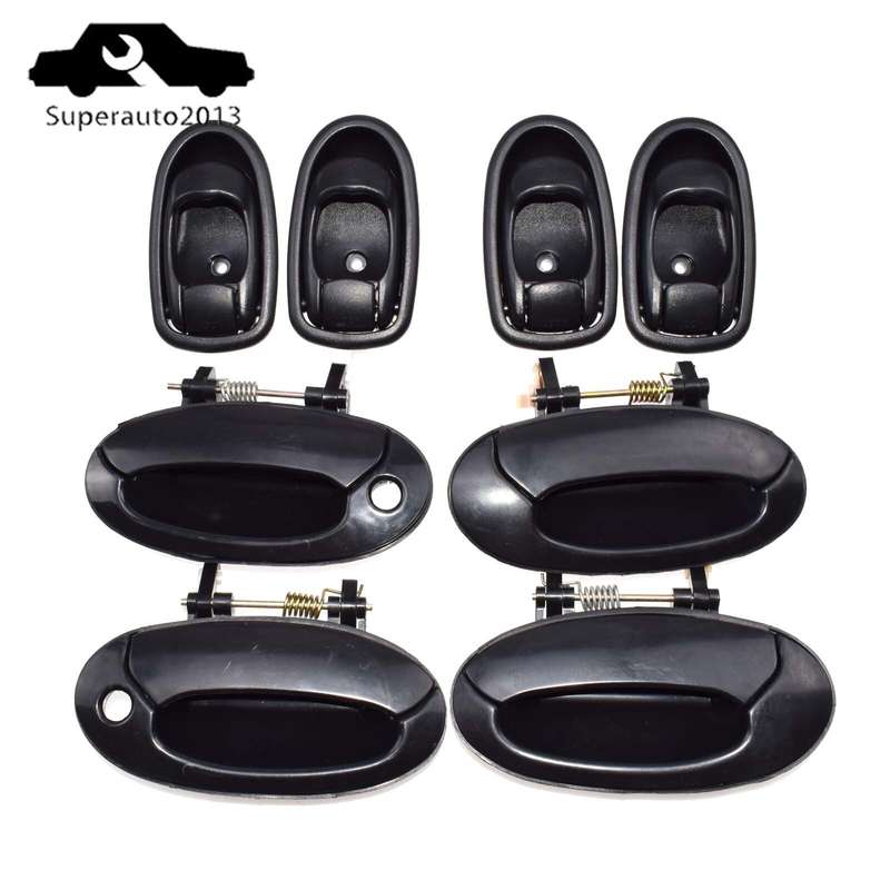 8X Outside Inside Door Handles LH RH For Hyundai Elantra 1996-2000 8262029002LG