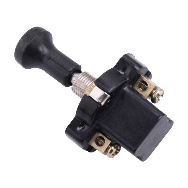 2x DC 12V 8mm Thread Mount Electrical Auto Car ON-OFF Push-Pull Switch A6