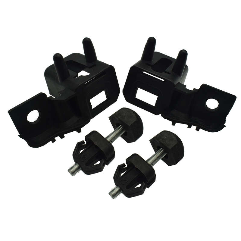 For 2013-2020 Ford Fusion MKZ Hood Bumper Stopper Bracket Left Right Set 4PCS
