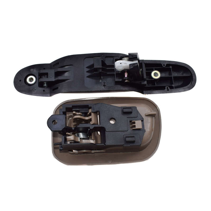 Black Outside Beige Inside Rear Right Door Handles For 98-03 TOYOTA SIENNA NEW