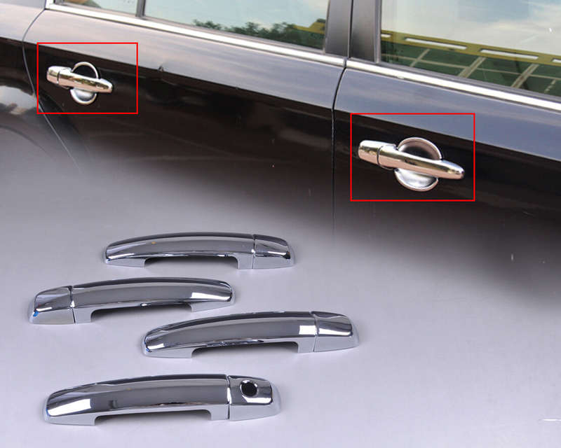 New Chrome Door Handle Cover Trim Fit for Suzuki Swift 05-10 Grand Vitara 05-12