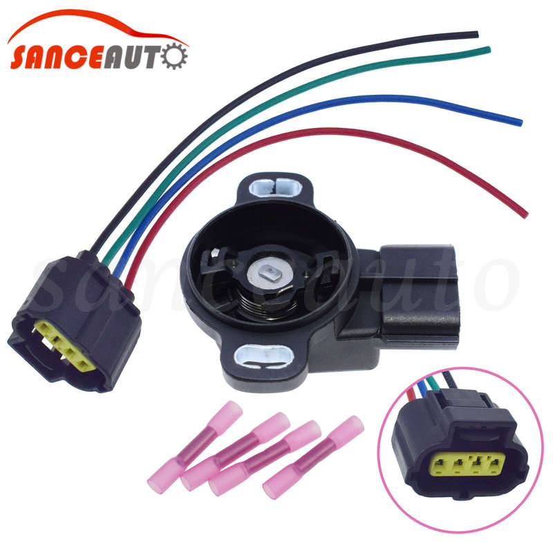 Throttle Position Sensor & Connector For Lexus Toyota Geo Kia Mazda 8945222090