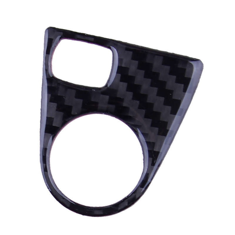Carbon Fiber Window Lift Switch Cover Trim Fit for BMW 6series E63 E64 2004-2010