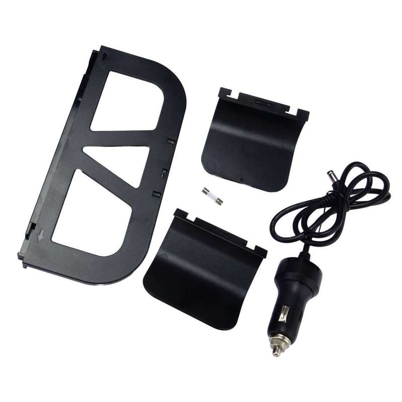 Car White Seat Gap Filler Storage Box Phone Holder Organizer