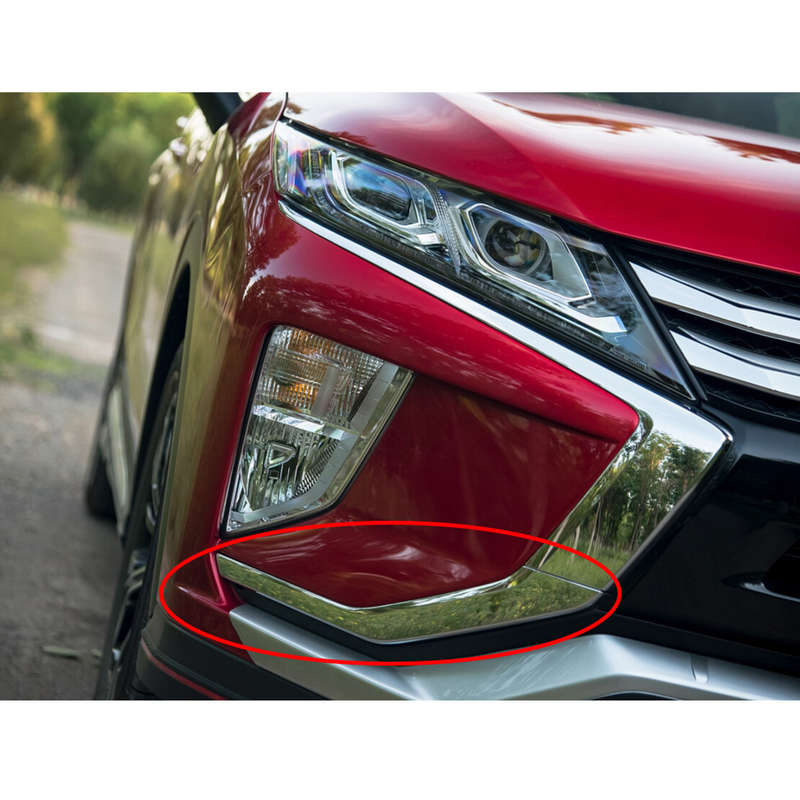 Right Front Bumper Molding Strip Trim Fit For Mitsubishi Eclipse Cross 2018-2021