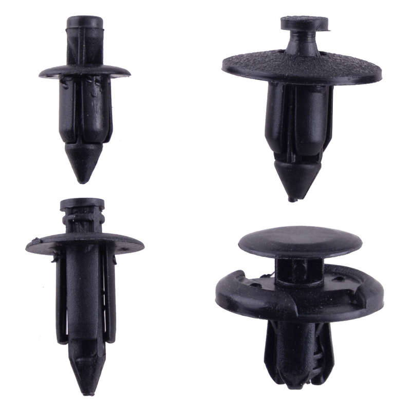 80Pcs Motorcycle Fairing Bodywork Bolt Push Pry M6 M7 M8 Nylon Rivets Pin Clips