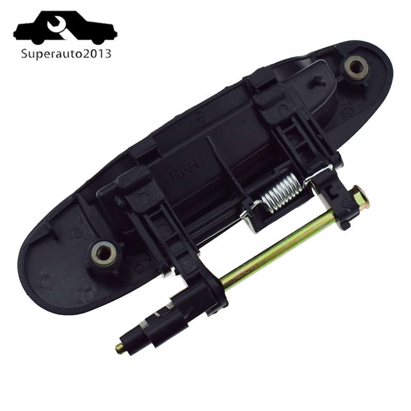 Rear Right Exterior Outside Door Handle Black For Toyota Echo 2000-05 6923052010